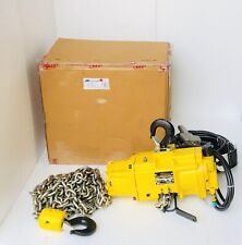 Ingersoll Rand HL1500K-2C20-C16 Pneumatic Air Chain Hoist 1-1/2 Ton Capacity