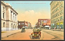 1910s postcard riverside - 1910s,