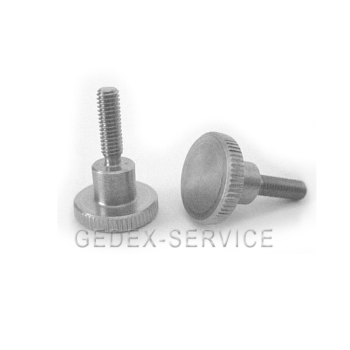 4pcs knurled screw din 464 - 4pcs,