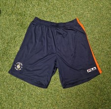 LUTON TOWN RARE RETRO FOOTBALL SHORTS - ADULT LARGE 