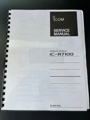 Owner manual for icom - owner's,