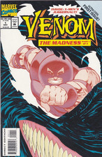 Venom The Madness #1 Part 1 of 3 "Toxic Kisses" First Issue Marvel (1993)