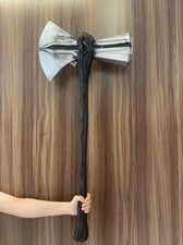 1:1 Full Solid Avengers Thor Hammer Replica Prop Stormbreaker Mjolnir Marvel MCU