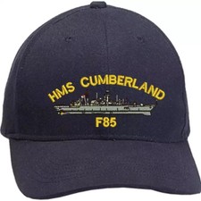 HMS Cumberland Embroidered Baseball Caps
