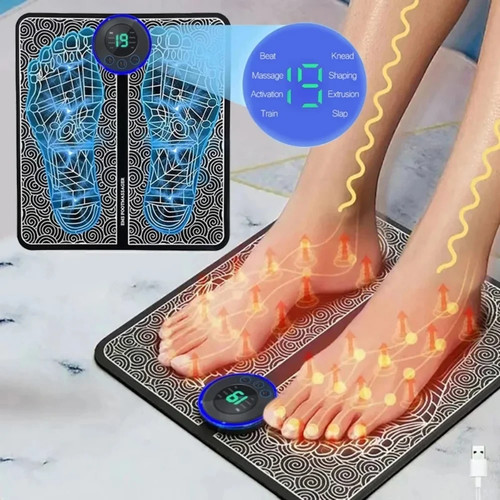 Ems foot massager mat electric - foot,