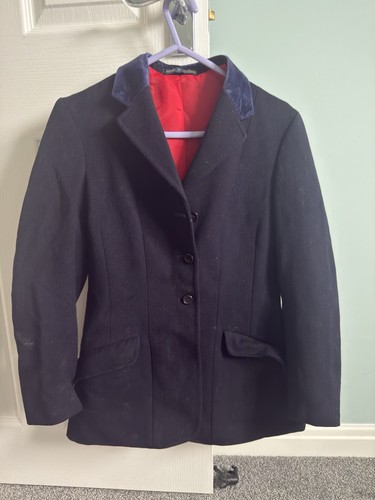 Ladies navy wool hunting - ladies,
