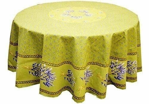 Round lavender green - 68",