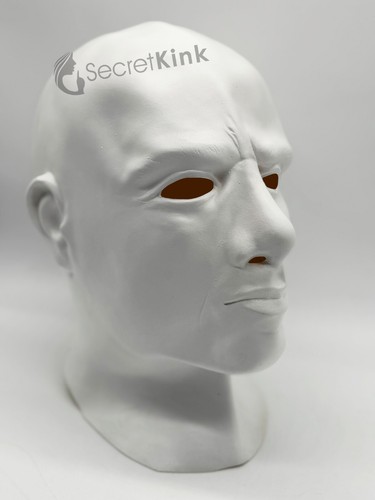 White latex hood thick heavy - white,
