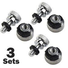3PC Rear Fender Seat Mounting Seat Bolt Nut Kit For-Harley All Models 1996-2021
