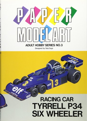 Paper modelart tyrrell p34 - paper,