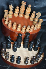 Vintage Wooden Regency Chess
