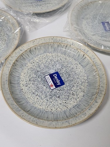 Denby halo speckle coupe - speckle,
