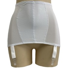 Alacki Women's Garter 4 Straps Suspender Belt High-waist Lace Edge Girdle Skirt