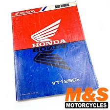 HONDA VT125CX Shop Manual Issued 1999 | Genuine Honda Work Shop Manual 62KGB00