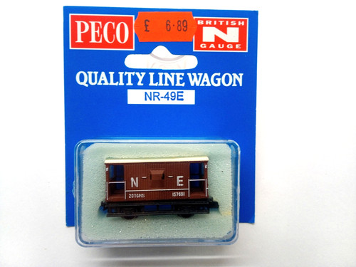 Peco gauge brake van wagon - brake,