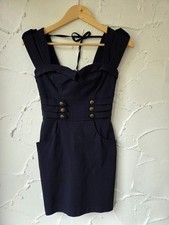 Jane Norman Size 8 Navy