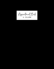 6 Column Appointment Book