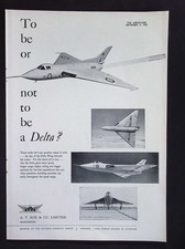 Original 1952 Advert Avro