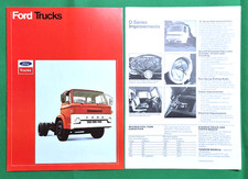 1973 FORD D SERIES TRUCKS Sales Brochure - MINT CONDITION Ford Trucks