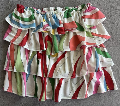 Emilio pucci multicolor ruffle - multicolor,