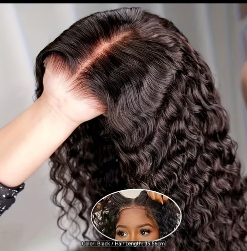 Glueless wig human - glueless, 4x4