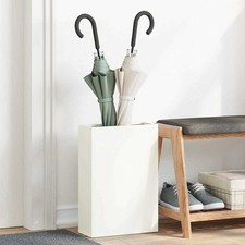 Umbrella Stand White 28 x 12 x