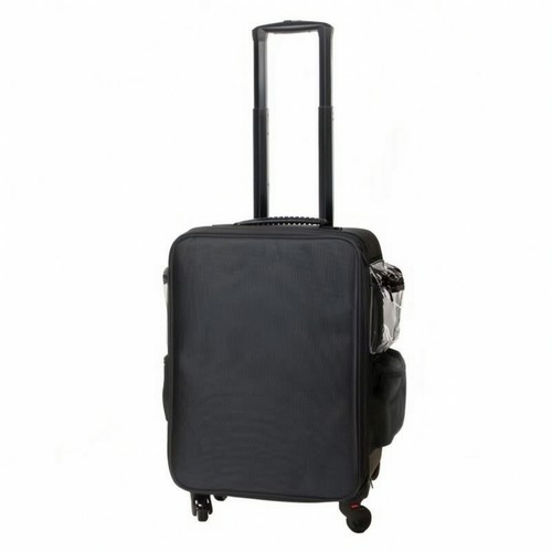 Makeup suitcase with wheels - suitcase,