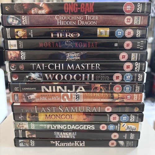 Martial arts dvd bundle - x,