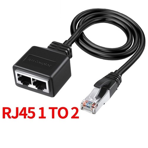 Rj45 splitter adapter 2 - splitter, to