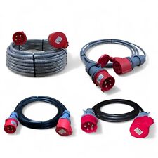 16A 32A 3 Phase Extension Lead 4 Pin 5 Pin 415V Heavy Duty Industrial Cable