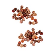 200 Pcs Wooden Craft Beads