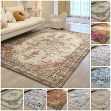 Non Slip Living Room Rugs Soft Fluffy Area Rug Extra Large Bedroom Carpet Mat UK