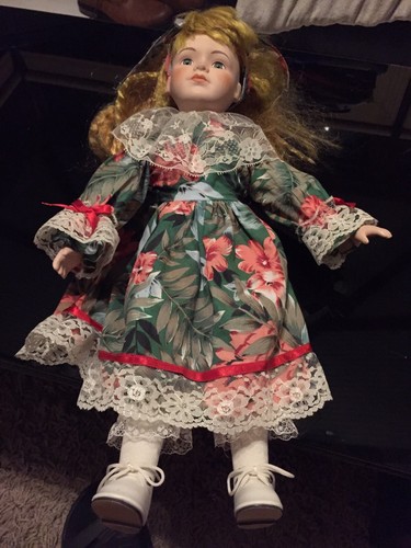 Porcelain doll daniella - porcelain, doll,