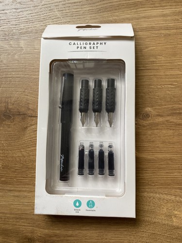 Paperchase black calligraphy - paperchase,