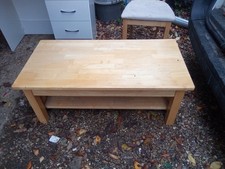 Solid Pine Coffee Table Farmhouse/Cottage Style