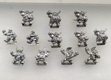 Blood Bowl 3rd Edition Dwarf Grudgebearers Complete, Citadel 0287, Metal OOP
