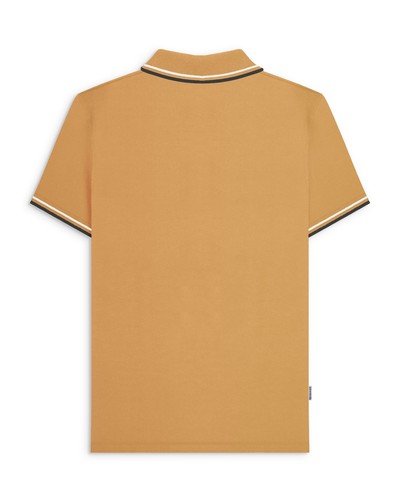 Lambretta mens mustard checked - mens,