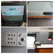 Phillips CDI 220 vintage game console + remote controller  +New BELT