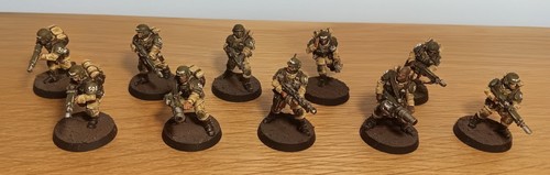 Cadian shock troops squad - cadian,