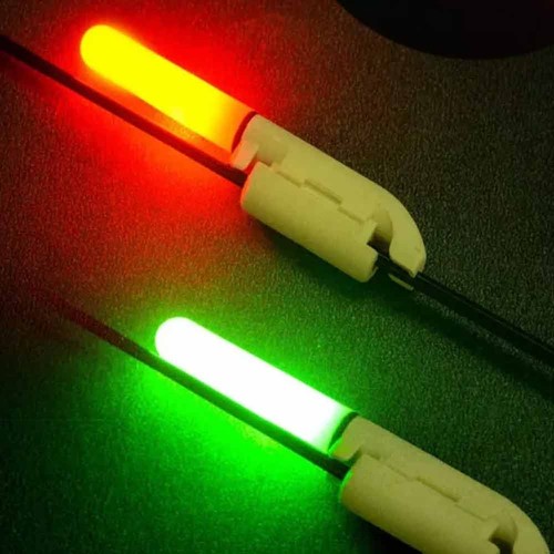 Clip rod tip lights - 2x, for
