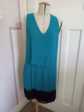 Label Lab Size 10 Chiffon Ombre Dress Wedding Occasion Lined Evening Flapper