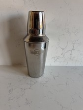 Vintage Martini Branded Small Cocktail Shaker - Home Bar Nostalgia Brewerania