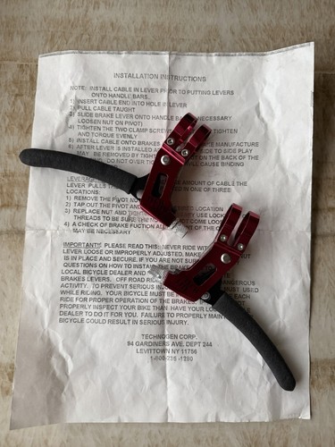 Tech lite bike brake levers - tech,