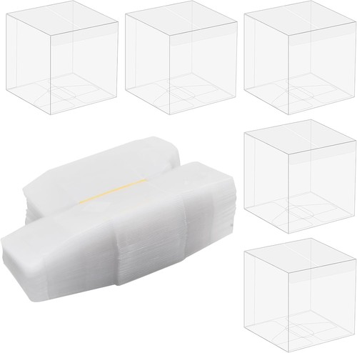 Clear pvc gift boxes - 50,