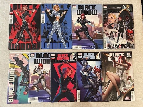 Black widow lot with variants - with,