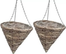 2 x Hanging Baskets 12" Two