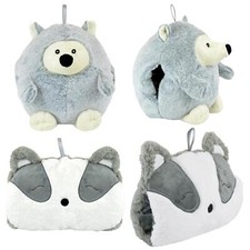 Teddy Pillow Hand Warmer Plush Warm Cute Comfy Novelty Handwarmer 