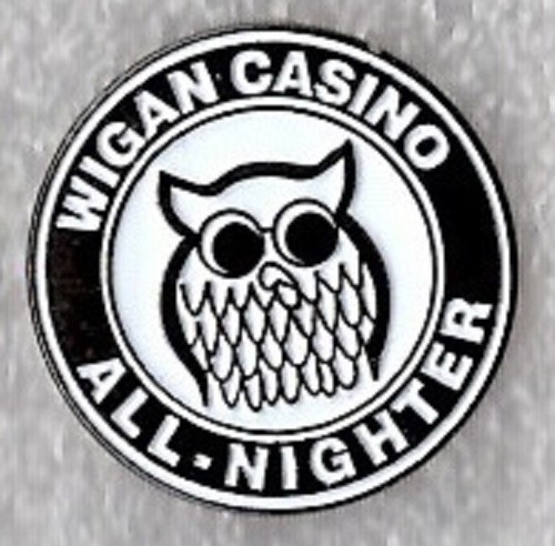 Wigan casino pin - wigan,