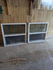 White Vinyl, per hung, Windows