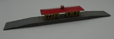 LONE STAR N / 000 GAUGE 4 PEICE STATION PLATFORM IN DIECAST METAL
